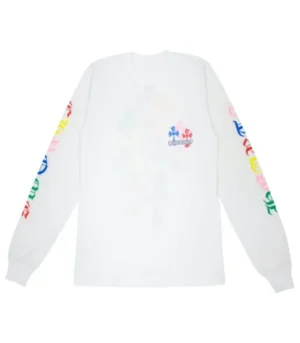 Chrome Hearts Multi Color Cross Cemetery Sweatshirt