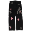 Chrome Hearts Multi Color Cross Jeans