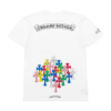 Chrome Hearts Multi Color Cross Scroll Tee – White